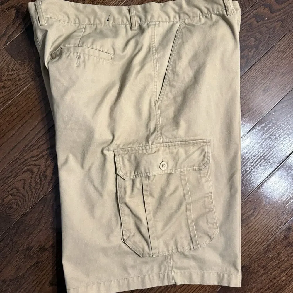 True‎ One Cargo Shorts Men’s 44 Khaki Utility Pockets Outdoor Workwear